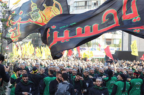 marcha de Ashura Líder de Hizbulá afirma poseer misiles “de alta precisión”